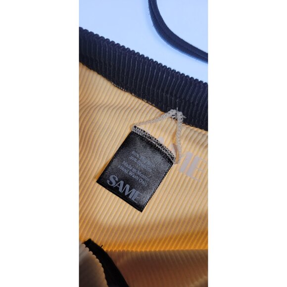 SAME Los Angeles Swim Bikini Set 2Pc Triangle Top XL High Weist Bottom L Beige - Picture 7 of 12